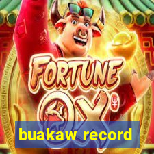 buakaw record